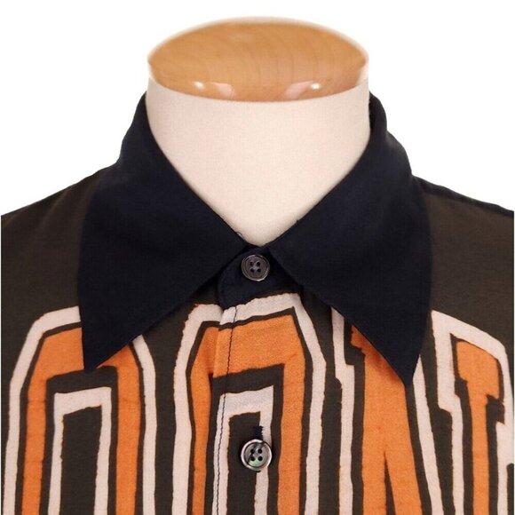 Our Legacy Angel of Wisconsin Above Shirt Size 52, US 42 Large Mens Black NWT - Picture 3 of 16